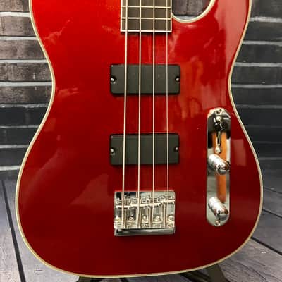 Custom Build - Birdsong Designed T Bass - Short Scale - Candy Apple Red image 1