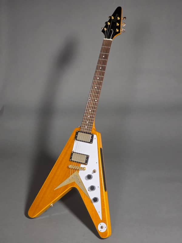 Epiphone '58 Korina Flying V 2010 - w/OHSC image 1