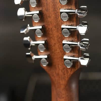 Taylor 454ce 12-String Grand Auditorium Acoustic/Electric Guitar with Hardshell Case image 7