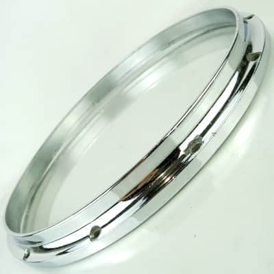 Ludwig 14"Coliseum 12Lug Twin-Channel Die-Cast Rim/Hoop Snare Drum Batter 80s US image 6