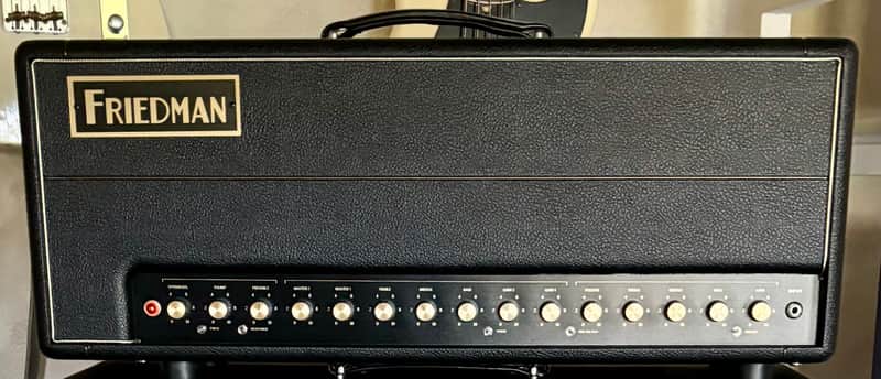 Friedman BE-100 Deluxe 3-Channel 100-Watt Guitar Amp Head 2019 - Present - Black