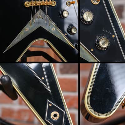 Gibson Custom Art & Historic Flying V Custom “One Of The Forty” Ebony 2002 w/Hard Shell Case image 17