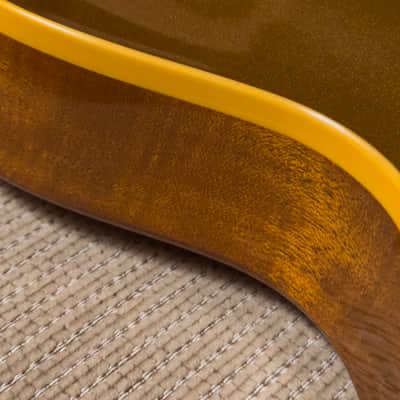 Heritage Custom Shop Factory Special H-150 P90 Guitar with Staple P90 Neck, Gold Top image 5