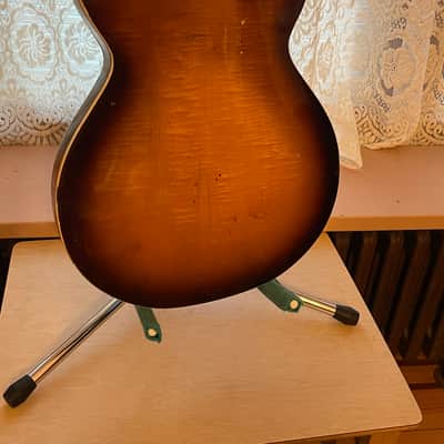 vintage KAY JAZZ II archtop guitar body / project wood only luthier parts barney kessel image 7