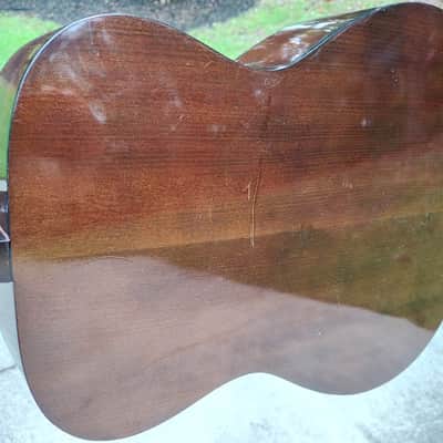 Vintage 1973 Yamaha FG-110E Acoustic Electric Guitar- Natural - Rare Model! image 4