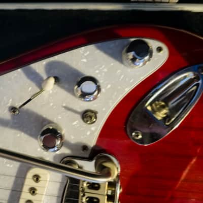 G&L S-500 US made 1995 - Transparent Red image 8