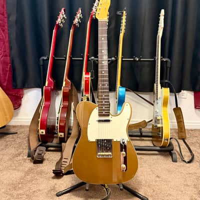 Fender JV Modified '60s Custom Telecaster 2022 - Present Firemist Gold image 5