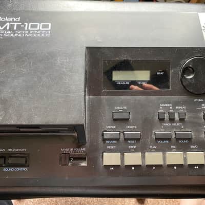 Roland MT-100 Digital Sequencer and Sound Module Black image 1