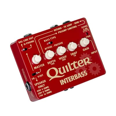 Quilter InterBass Pedal Sized 45W Bass Amplifier Head / DI image 2