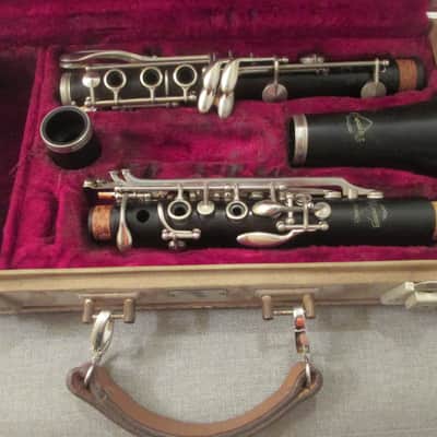 Normandy Model 7 - intermediate level, wood clarinet circa 1958 - serviced with NEW pads image 2