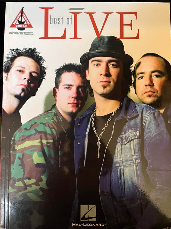 Live - Best of Live - Guitar Tab / Tablature Book image 1