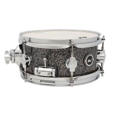 Drum Workshop DWe 5x10 333 Side Snare Drum, Black Galaxy, w/DrumLink Hub image 4