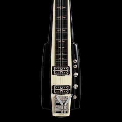 Duesenberg Fairytale Split King Edition Lap Steel in Black and Ivory image 6