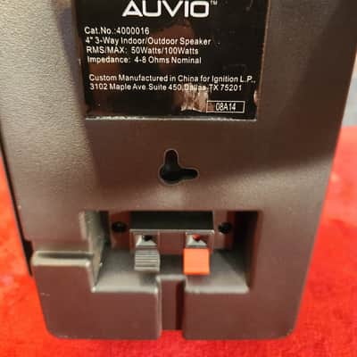 Auvio 4000016 4" 3-Way 100W Speaker Pair image 8