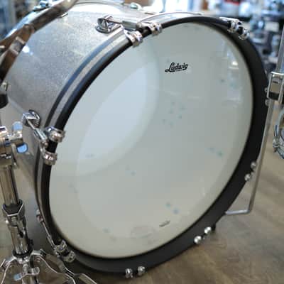 Ludwig Classic Maple Custom Build 3-PC Shell Pack 12/14/20 (Silver Sparkle w/ Resa-Coat Interior) image 8
