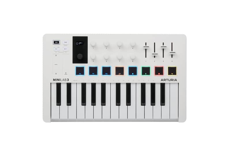 Arturia MiniLab MKIII 25-Key MIDI Controller | Reverb