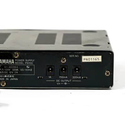 Yamaha PW100 Power Supply 3 Systems 12VDC AC100V Outlet Terminal Micro Rack image 5