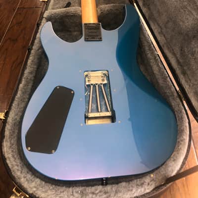 Kramer Vintage Baretta II 2 Soloist body 1987-88 Flip Flop Blue image 8