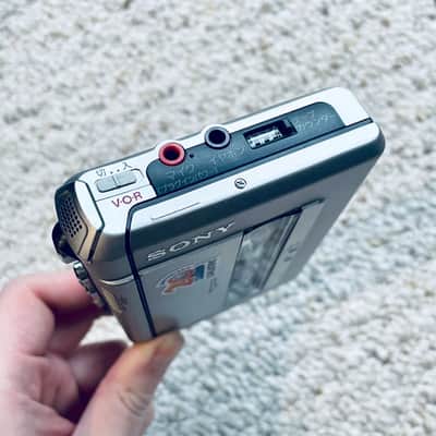 [RARE] SONY TCM-450 Walkman Cassette Corder, MINT Shape ! Tested & Working ! image 5