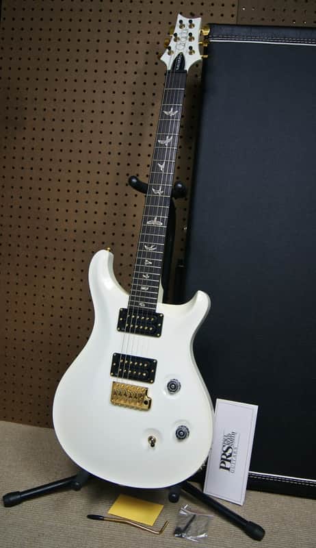 PRS Dave Navarro Signature Model Custom 24 Jet White MADE IN USA