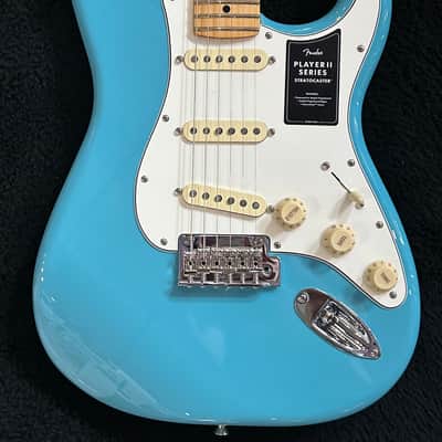 Fender Player II Stratocaster 2024 MN Aquatone Blue /7lbs. 13.6oz. #MXS24030301 image 3