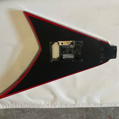 2016 Jackson JS32RM Randy Rhoads RR Black w/ Red Bevels Guitar Body Floyd Tremolo Ready image 15