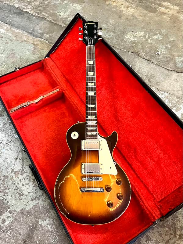 H.S. Anderson Les Paul Singlecut standard 1977 - Sunburst original