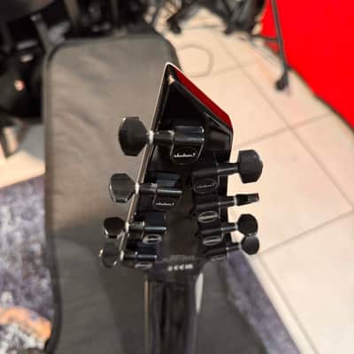 Jackson X Series SLAT8 MS Soloist Archtop with Laurel Fretboard 2019 - Present - Gloss Black image 7
