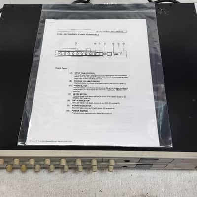 Fostex DCM100 , 8-Channel MIDI Controlled Rackmount Mixer Made In Japan image 4