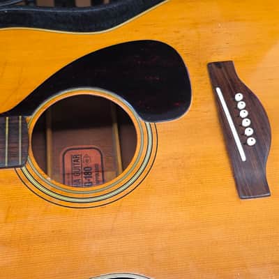 Yamaha FG-180 1970s Made In Japan W/Hard Case image 3