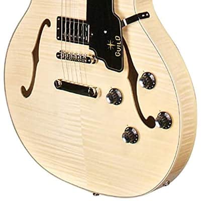 Guild Starfire IV ST Semi Hollow Body Electric Guitar - Flamed Maple - with Case image 2