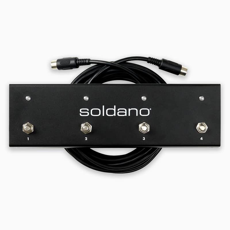 Soldano MIDI Footswitch 4-Channel 2024 - Black image 1