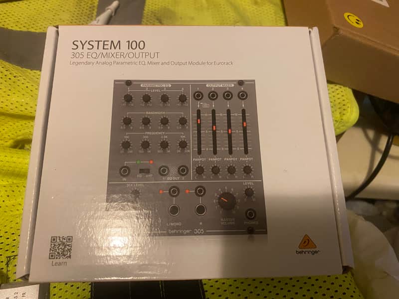 Behringer 305 EQ/Mixer/Output Eurorack Synthesizer Module 2020 - Present - Gray image 1