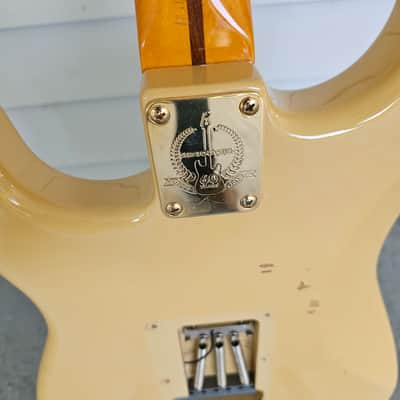 Fender 60th Anniversary '50s Stratocaster 2014 - Desert Sand Nitro Relic image 9