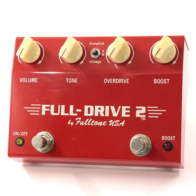 TninoFull-Drive2 Vintage Cream ！ FULLTONE Full-Drive2 3-way Switch Fiesta RedVintage Cream [250