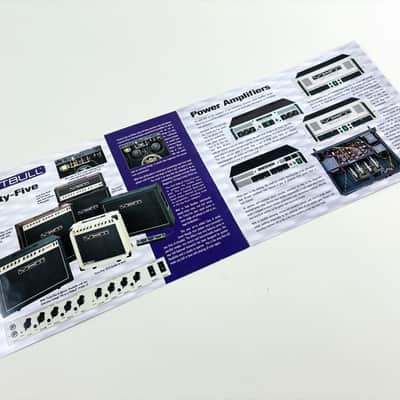 VHT Amplification Catalog & Pitbull Series Literature. G-50CL Owner's Manual Mid 90s image 8