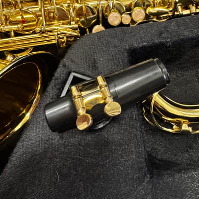 Etude EAS-200 Student Series Alto Saxophone 2010s - Lacquered Brass image 8