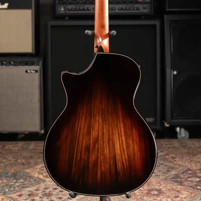 Taylor (1 of 42) Builder's Edition 814ce LTD Grand Auditorium Acoustic/Electric Guitar - Macassar Ebony with Hardshell Case image 8