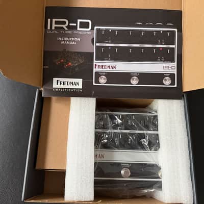 Friedman IR-D Dual Tube Preamp 2024 - Present - Black / Silver image 2