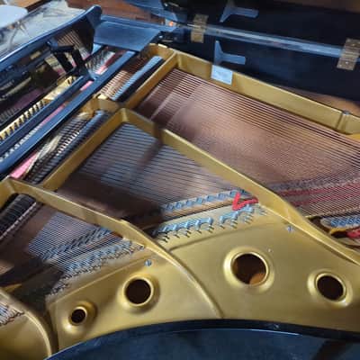Yamaha G2 grand piano SN 1528164 - Polish Ebony image 4
