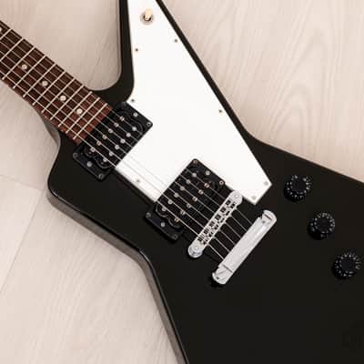 2012 Gibson Explorer ‘76 Vintage Reissue Ebony w/ Case image 7