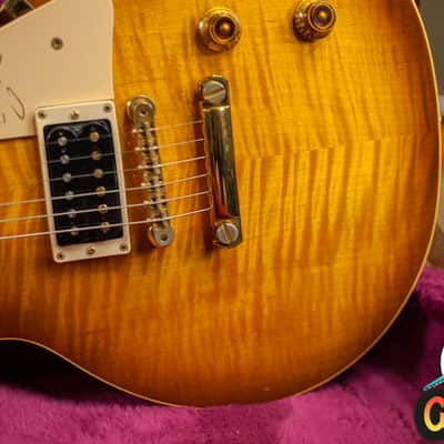 Gibson Jimmy Page Signature Les Paul Standard 1996 Hi Figured Honeyburst -VIDEO- image 7