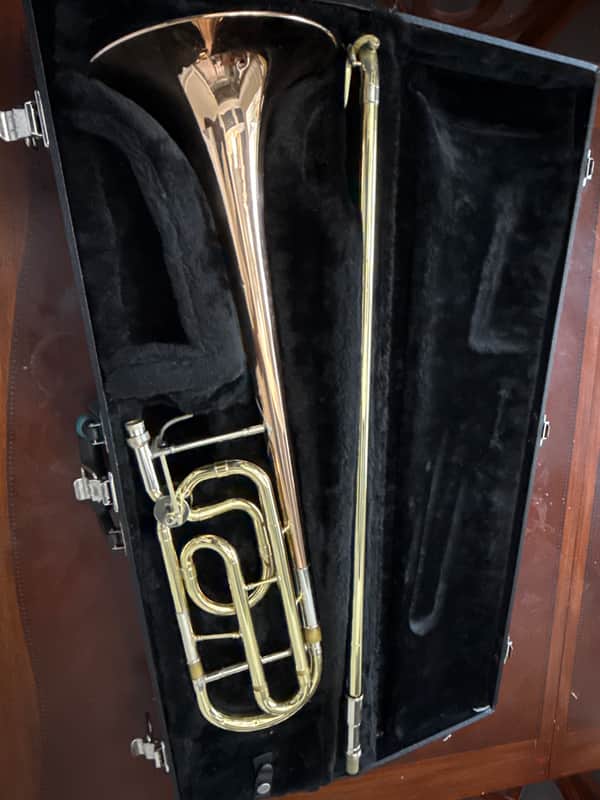 Conn 52H F-Trigger attachment. Slightly used image 1