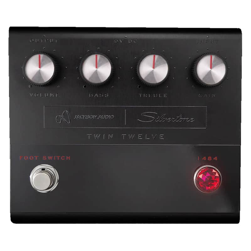 Silvertone 1484B Twin Twelve Preamp/Overdrive Pedal - Ltd. Ed. Black - Open Box image 1