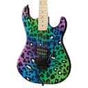 Kramer Baretta “Feral Cat," D-Tuna, Rainbow Leopard, w/ Bag