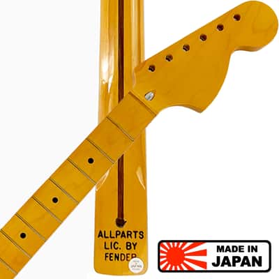 NEW Licensed by Fender® LMF-C Replacement Neck for Stratocaster® 1-Piece Maple