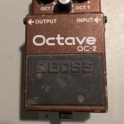 Boss OC-2 Octave (Silver Label) 1997 - 2005 - Brown image 1