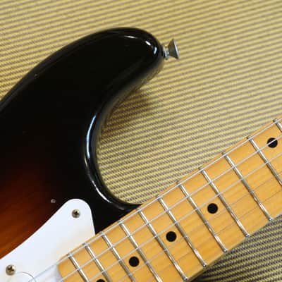 Minty! 2024 Fender Custom Shop 1954 70th Anniversary Limited Edition Stratocaster Electric Guitar Relic Sunburst + COA OHSC image 5