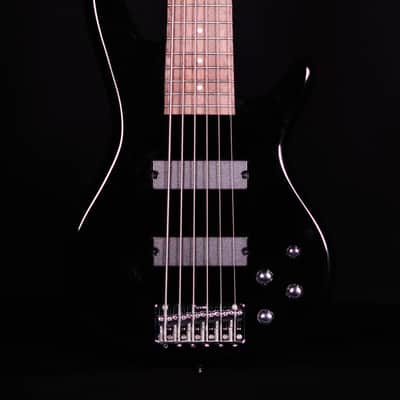 Ibanez GSR206 6-String Bass, Gloss Black image 1