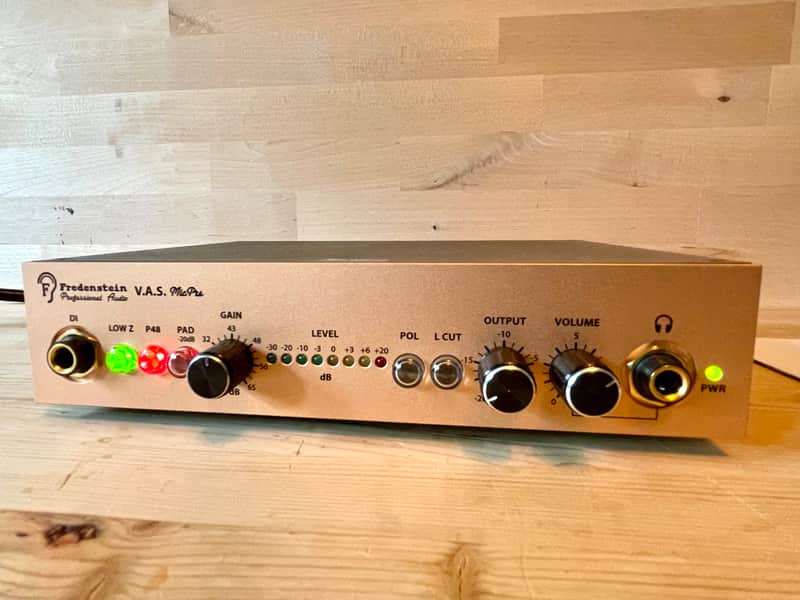 Fredenstein V.A.S. Microphone Preamplifier image 1